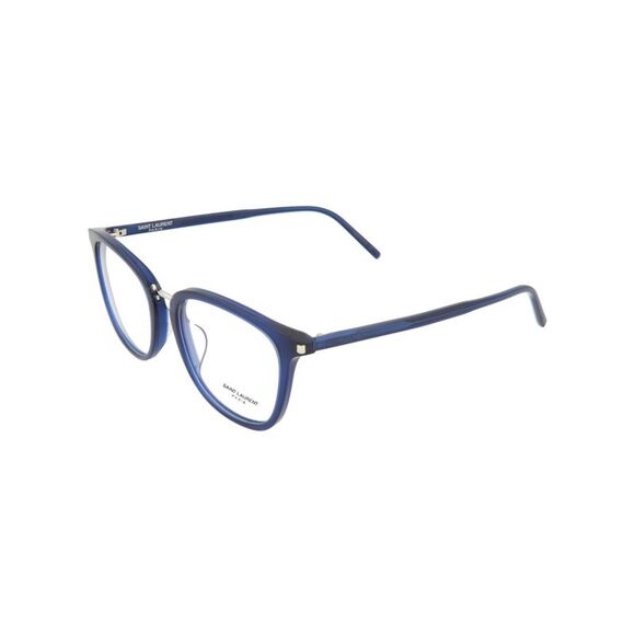Saint Laurent Round-Frame Acetate Optical Frames Blue Unisex-Adult - Picture 2 of 5